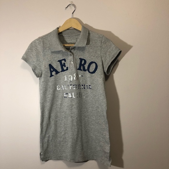 AEROPOSTALE Ladies Polo Shirt - Picture 2 of 6